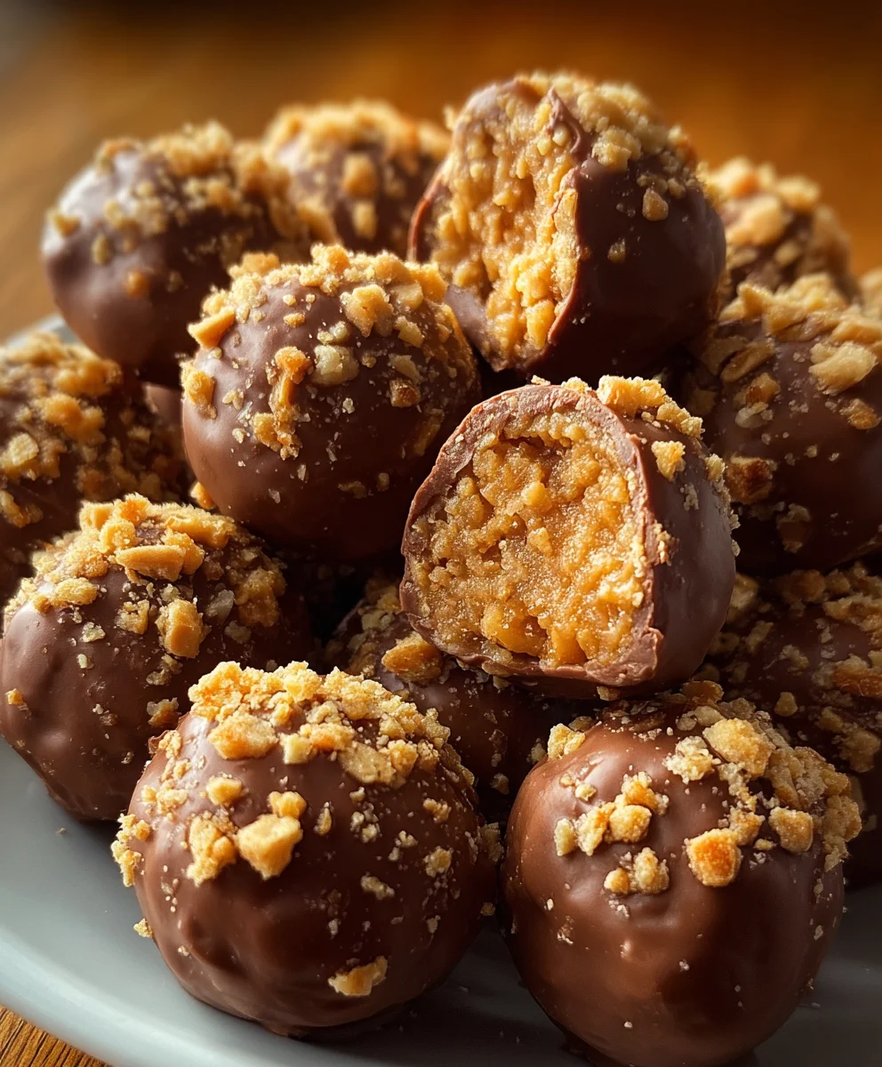 Easy Butterfinger Balls - Delicious No-Bake Treats