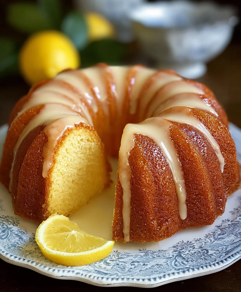Simple Lemon Bundt Cake - Easy & Delicious Recipe