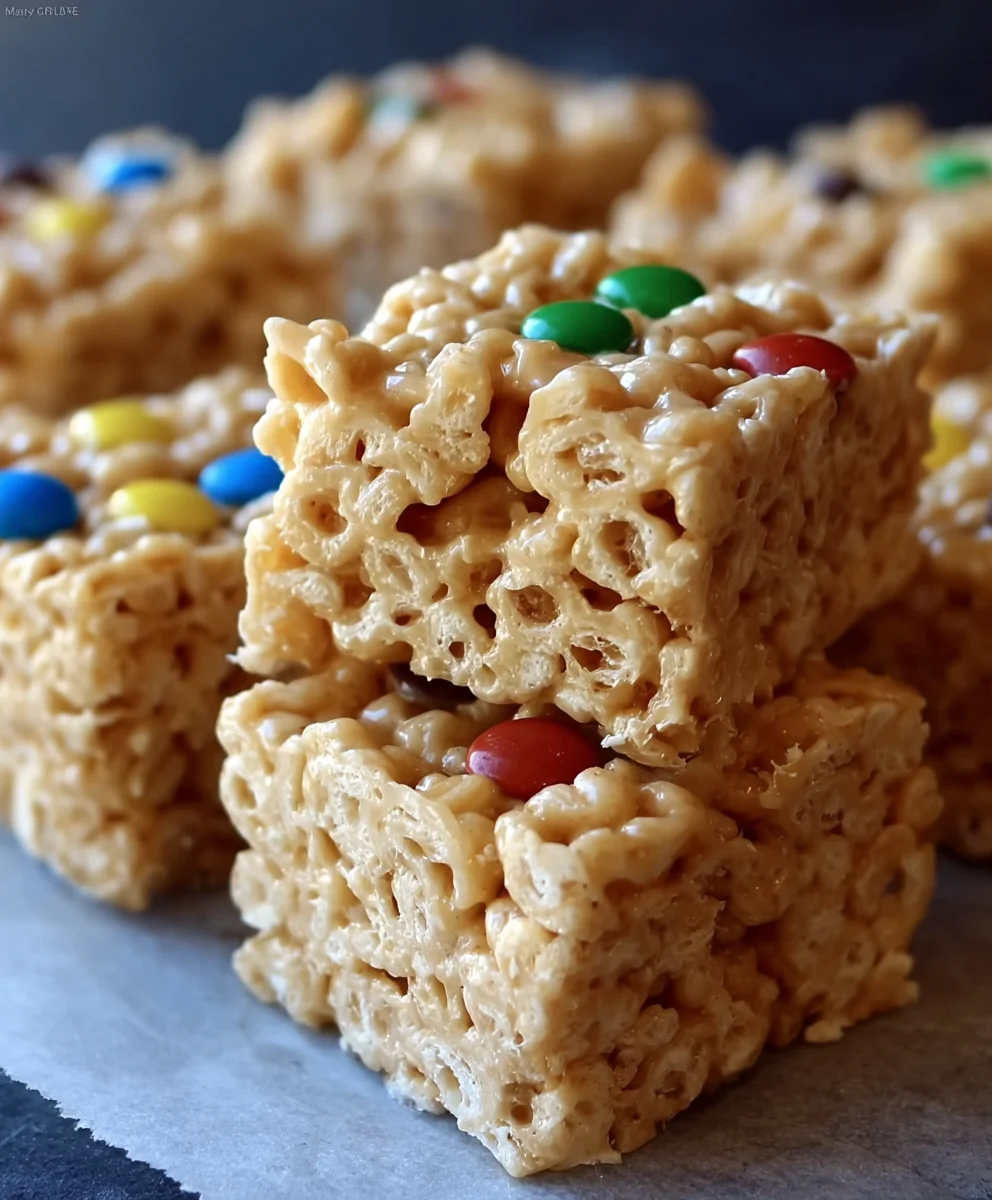 Peanut Butter Rice Krispie Treats-The Ultimate Snack