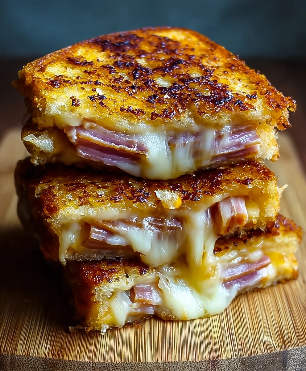 Hash Brown Hawaiian Toastie - Savory Beef Breakfast
