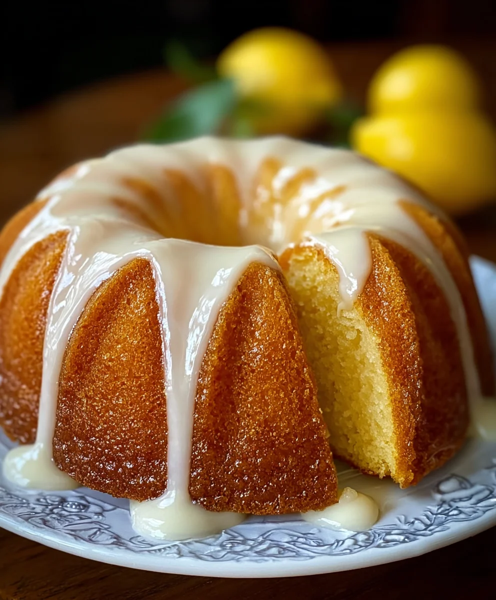 Zesty Lemon Bundt Cake - Easy & Delicious Recipe