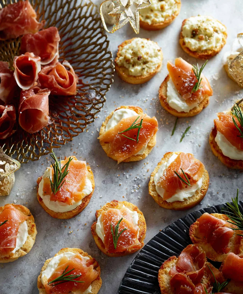 Festive New Years Eve Appetizers- Easy Crowd Pleasers