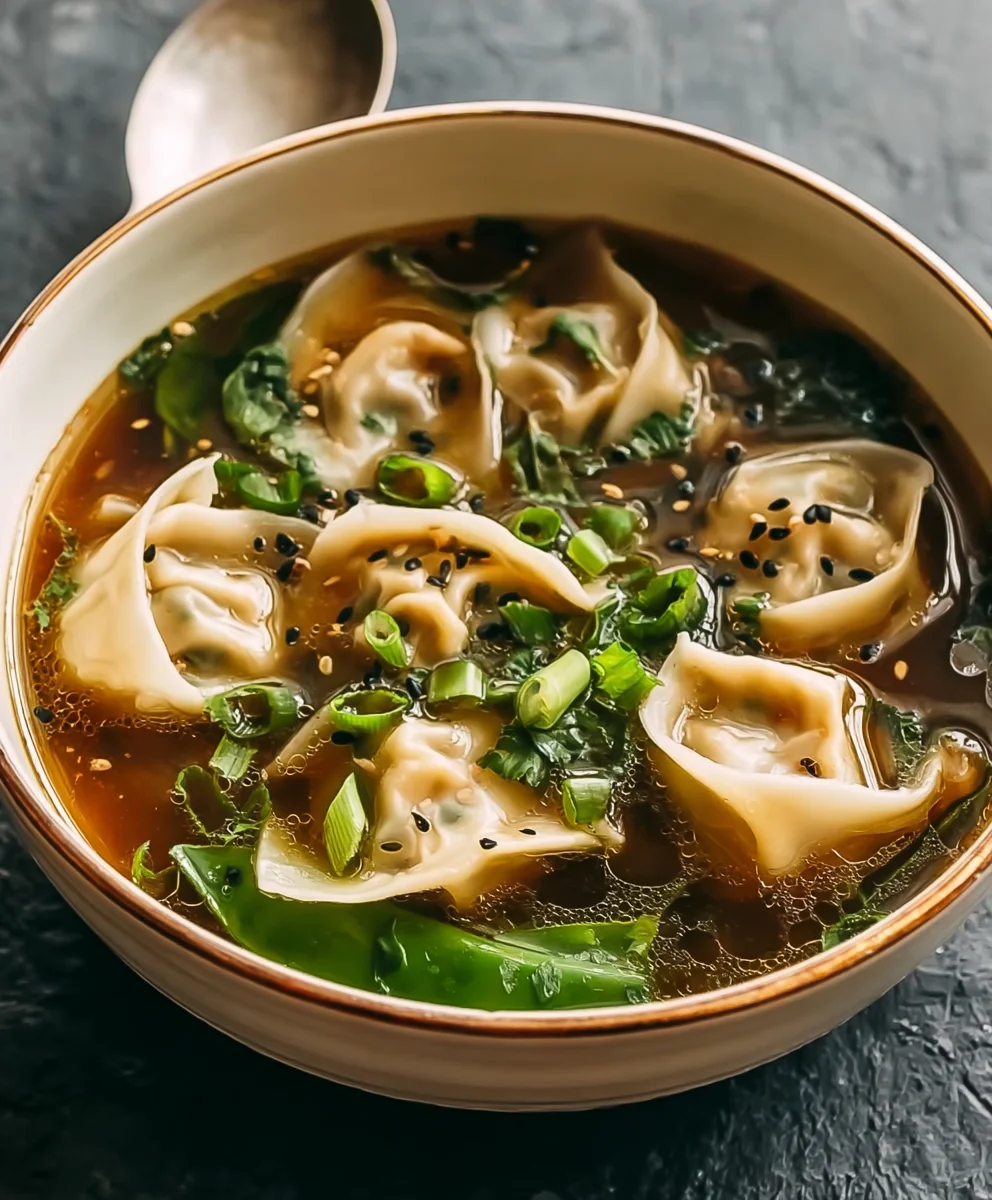 Potsticker Soup - Comforting Beef Flavor for Any Occasion