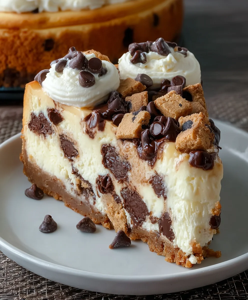 Cookie Dough Cheesecake-Decadent Dessert Recipe