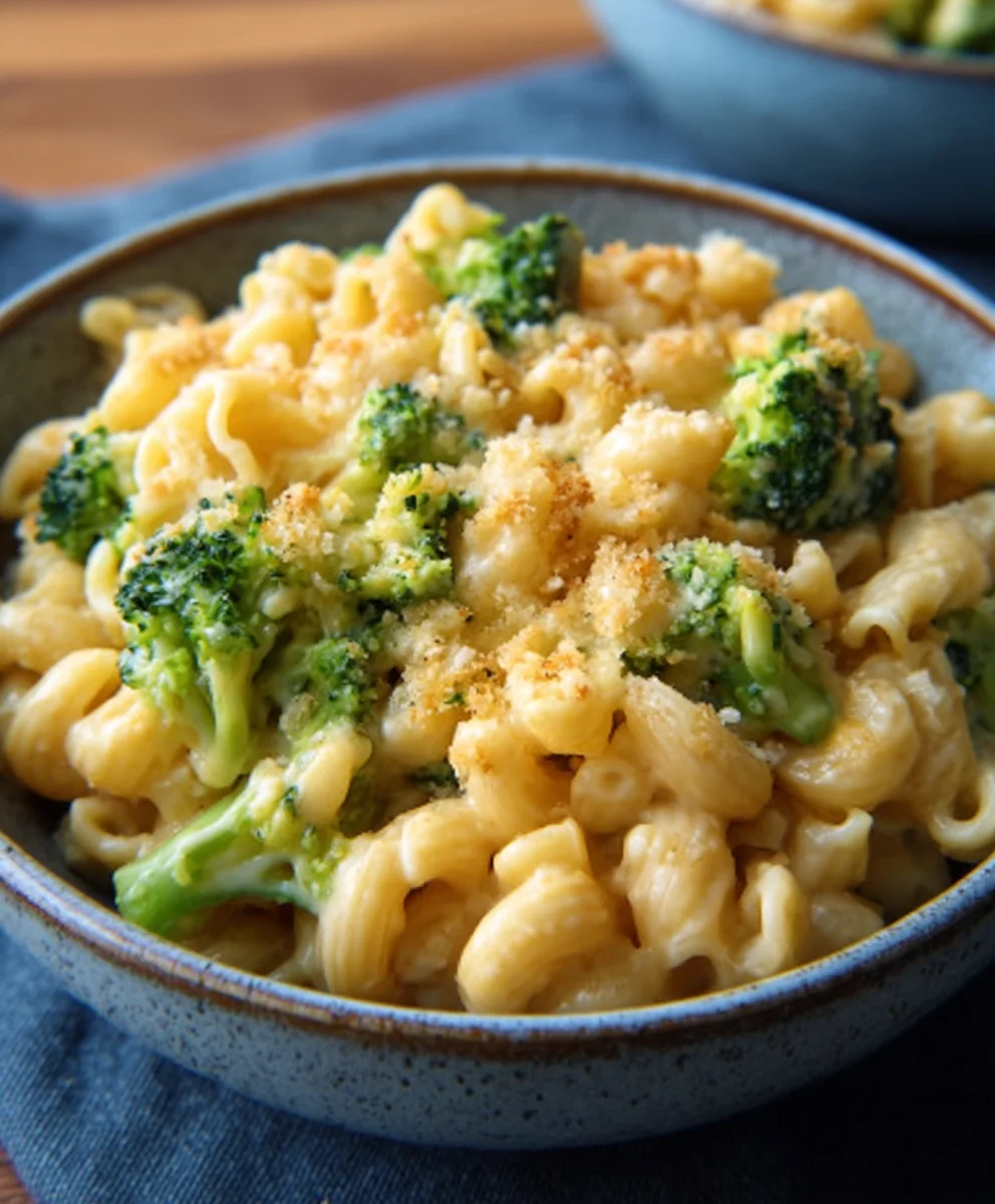 Healthy Broccoli Mac and Cheese - Easy One Pot Meal