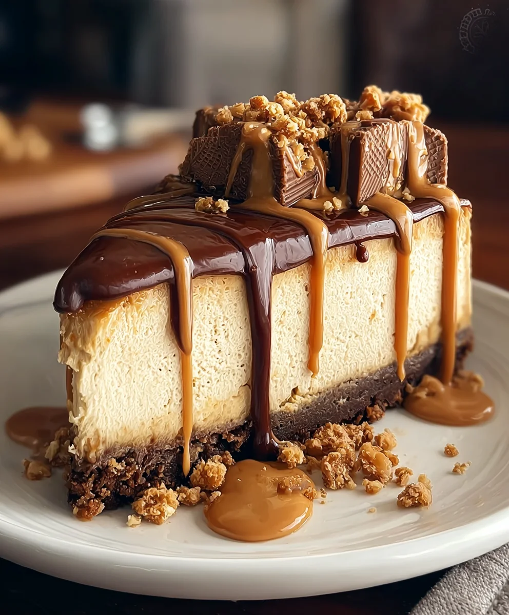 Creamy Peanut Butter Cheesecake-Decadent Dessert