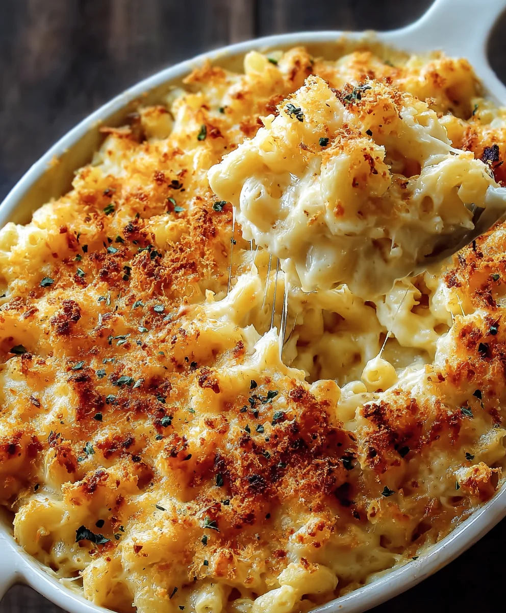 Creamy Baked Mac and Cheese- Ultimate Comfort Food