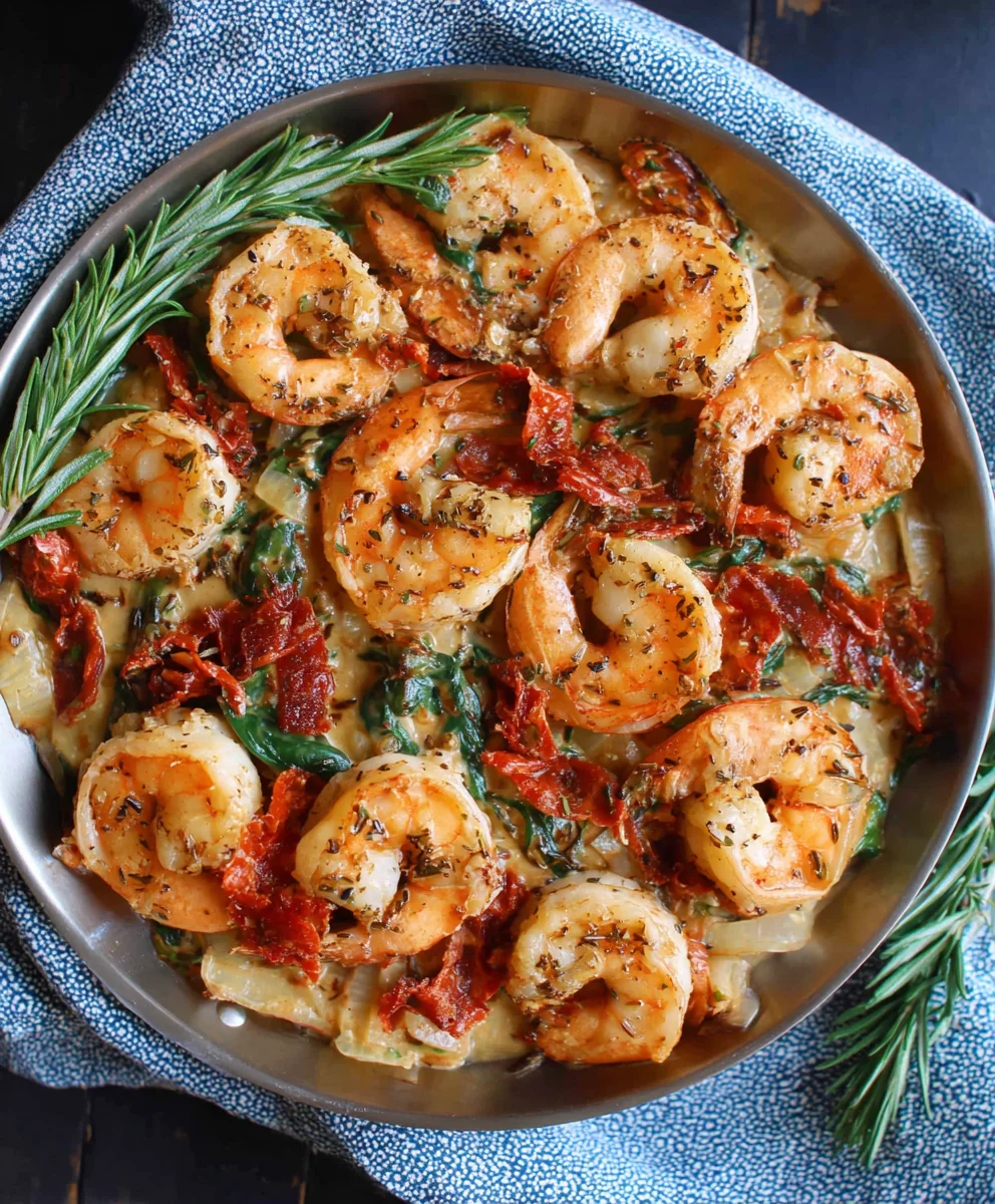 One-Pan Tuscan Shrimp Easy 30-Minute Dinner