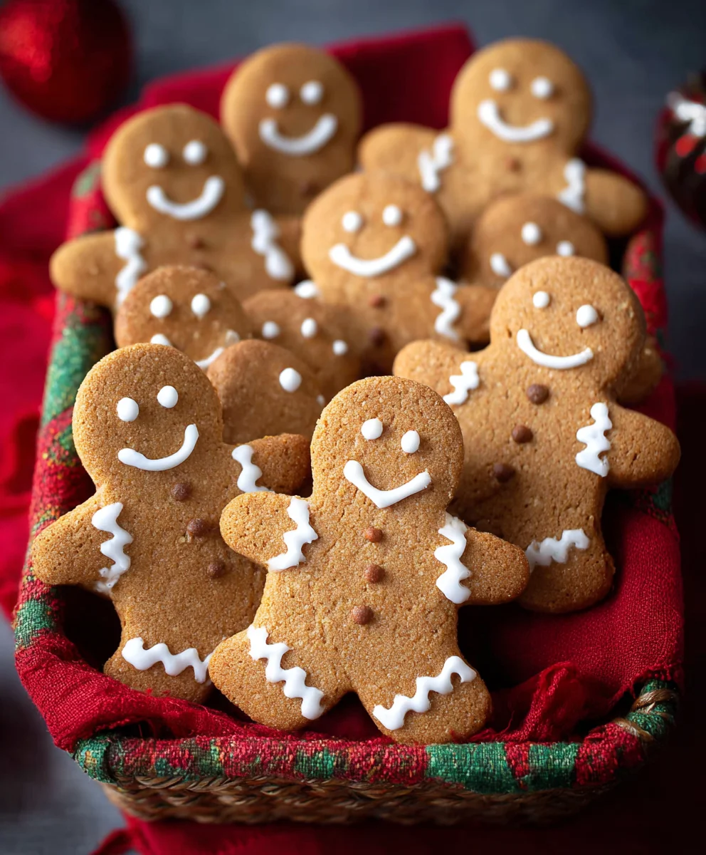 Chewy Gin Extract-FGin Extractored Gingerbread Men Cookies