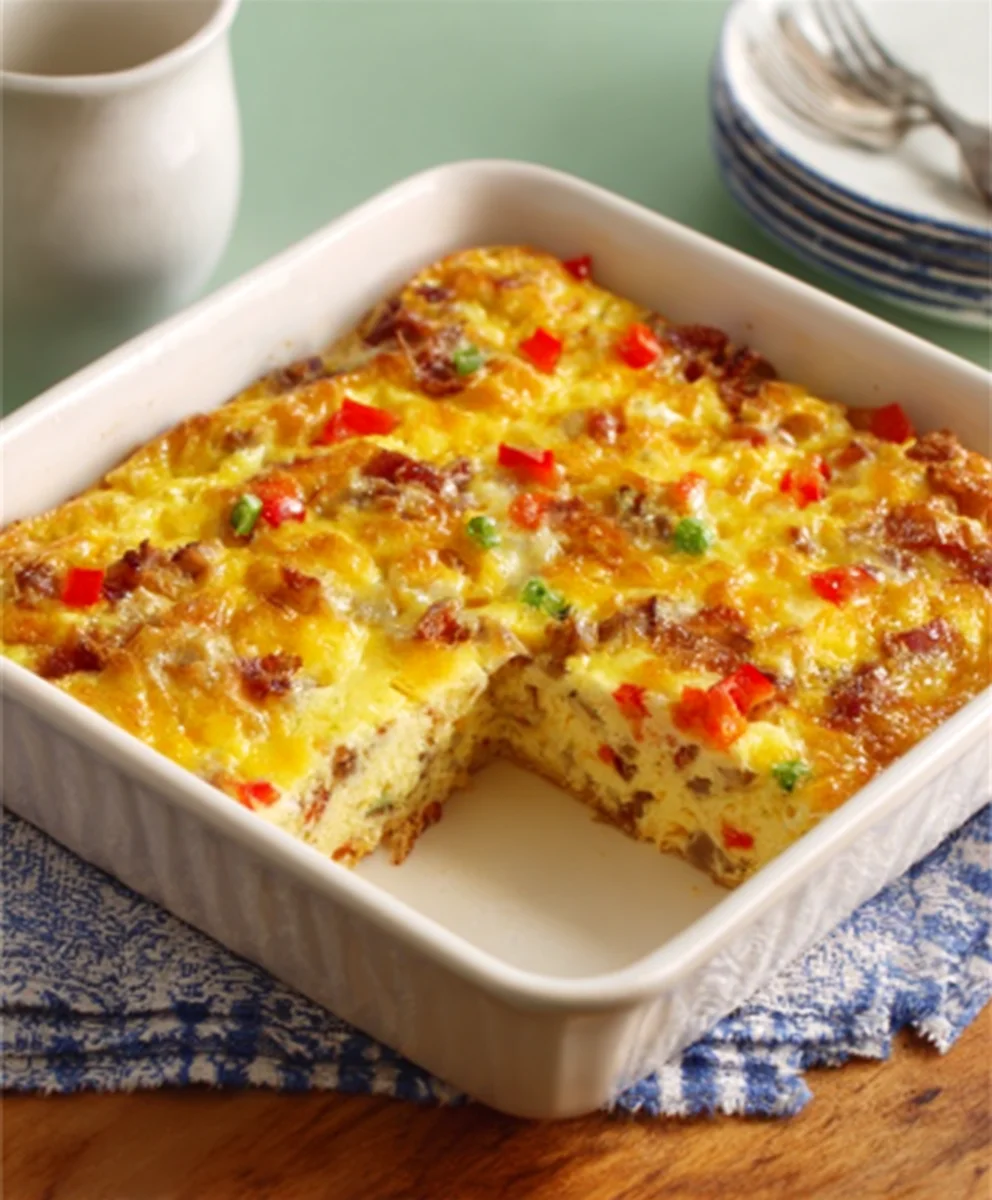 Pioneer Woman Breakfast Casserole-Easy Delicious Recipe