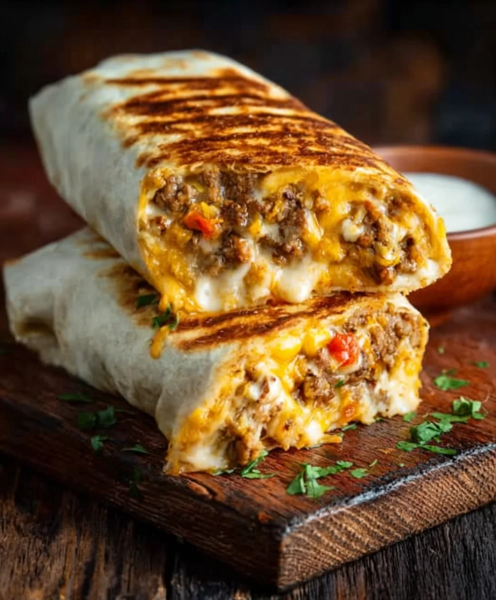 Grilled Cheese Burrito - Ultimate Comfort Food Recipe