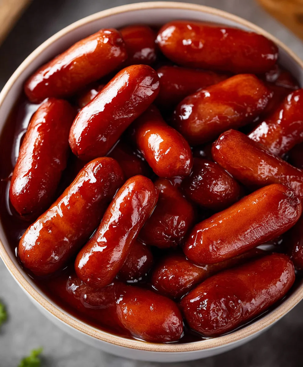 Easy Crockpot Beef Little Smokies Recipe