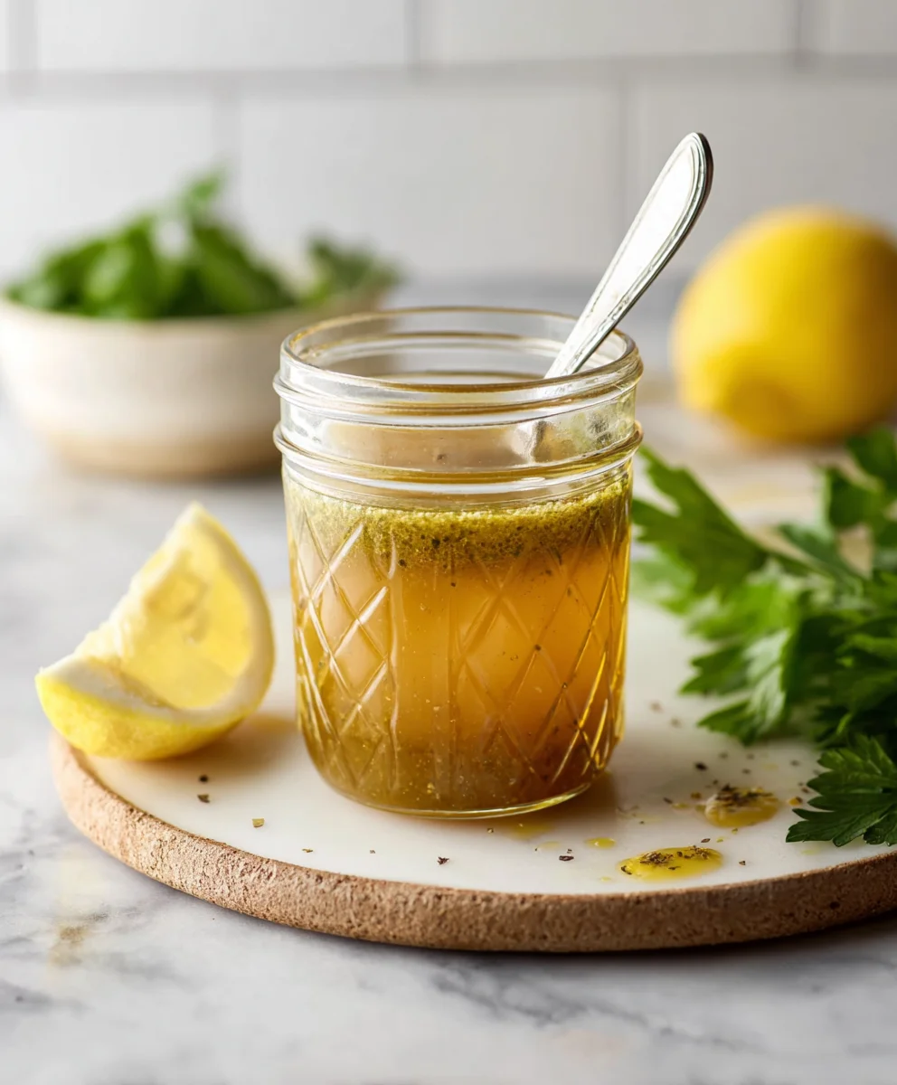 Easy Lemon Vinaigrette Dressing Recipe