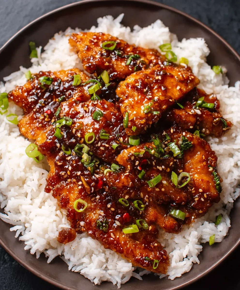 Honey Garlic Chicken Beef - Easy Delicious Recipe