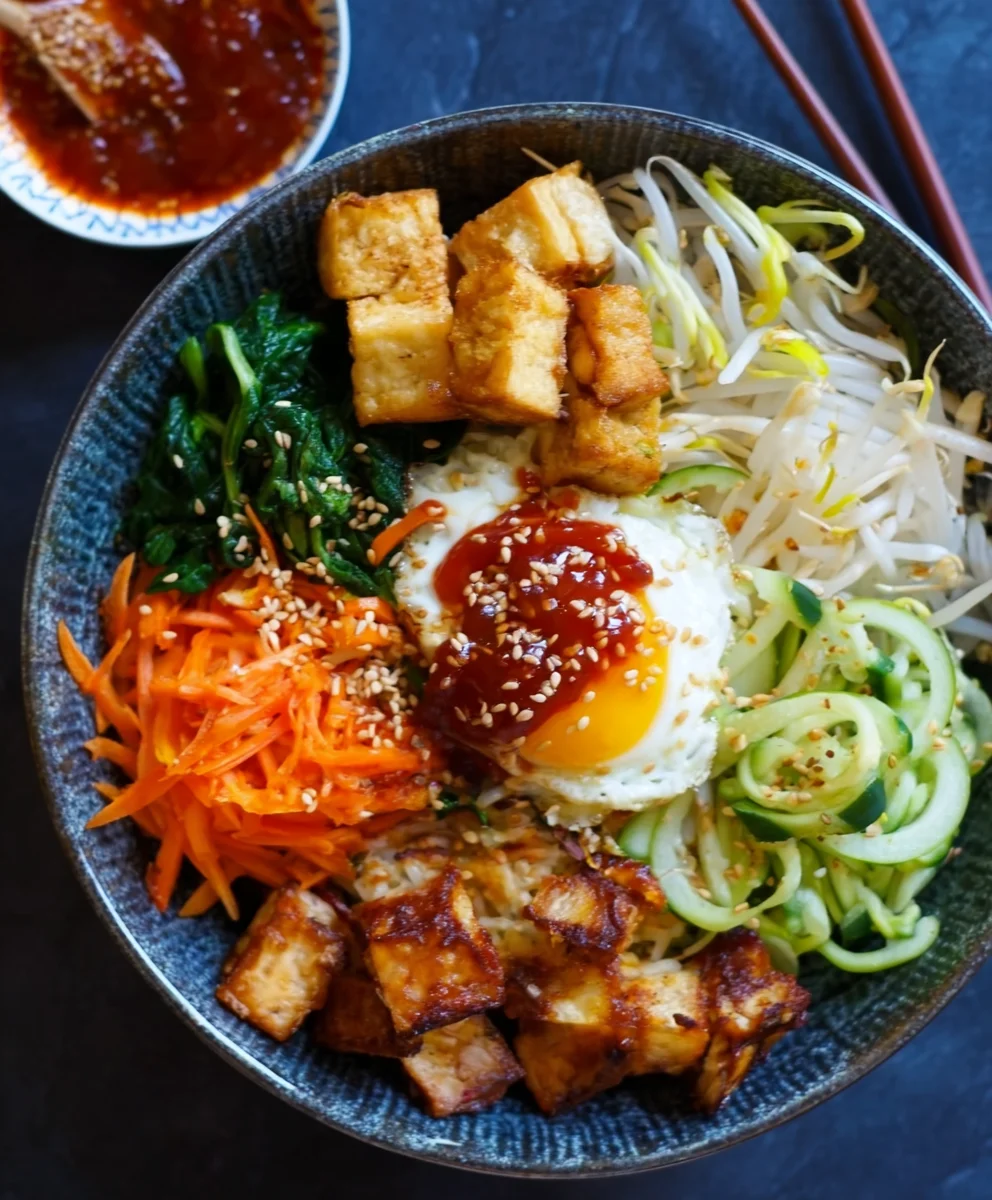Easy Vegan Bibimbap Recipe - Delicious & Healthy Bowl