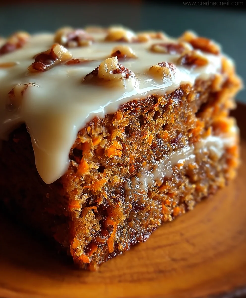 Best Carrot Cake Recipe - Moist & Delicious