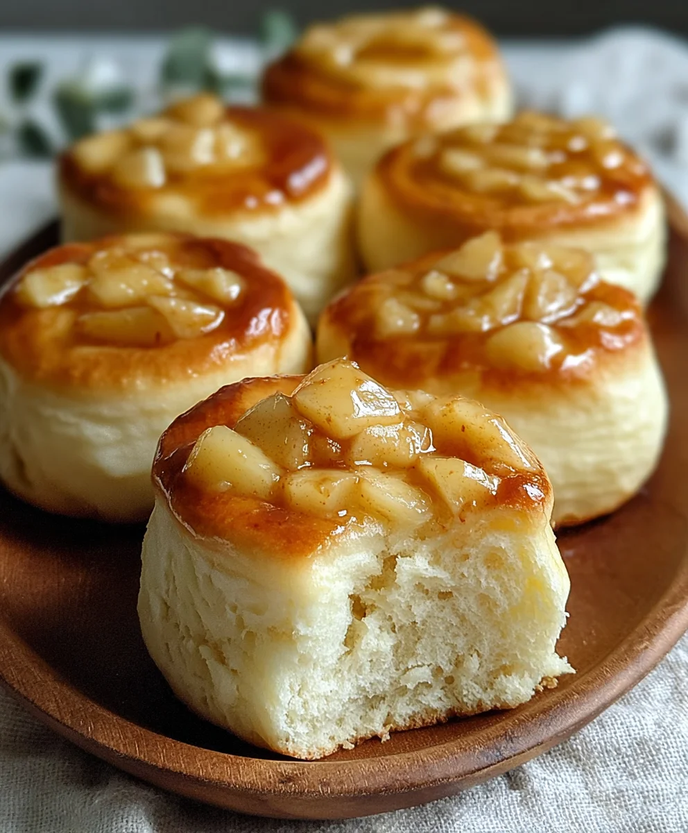 Apple Cream Cheese Buns- Delicious Sweet Treats