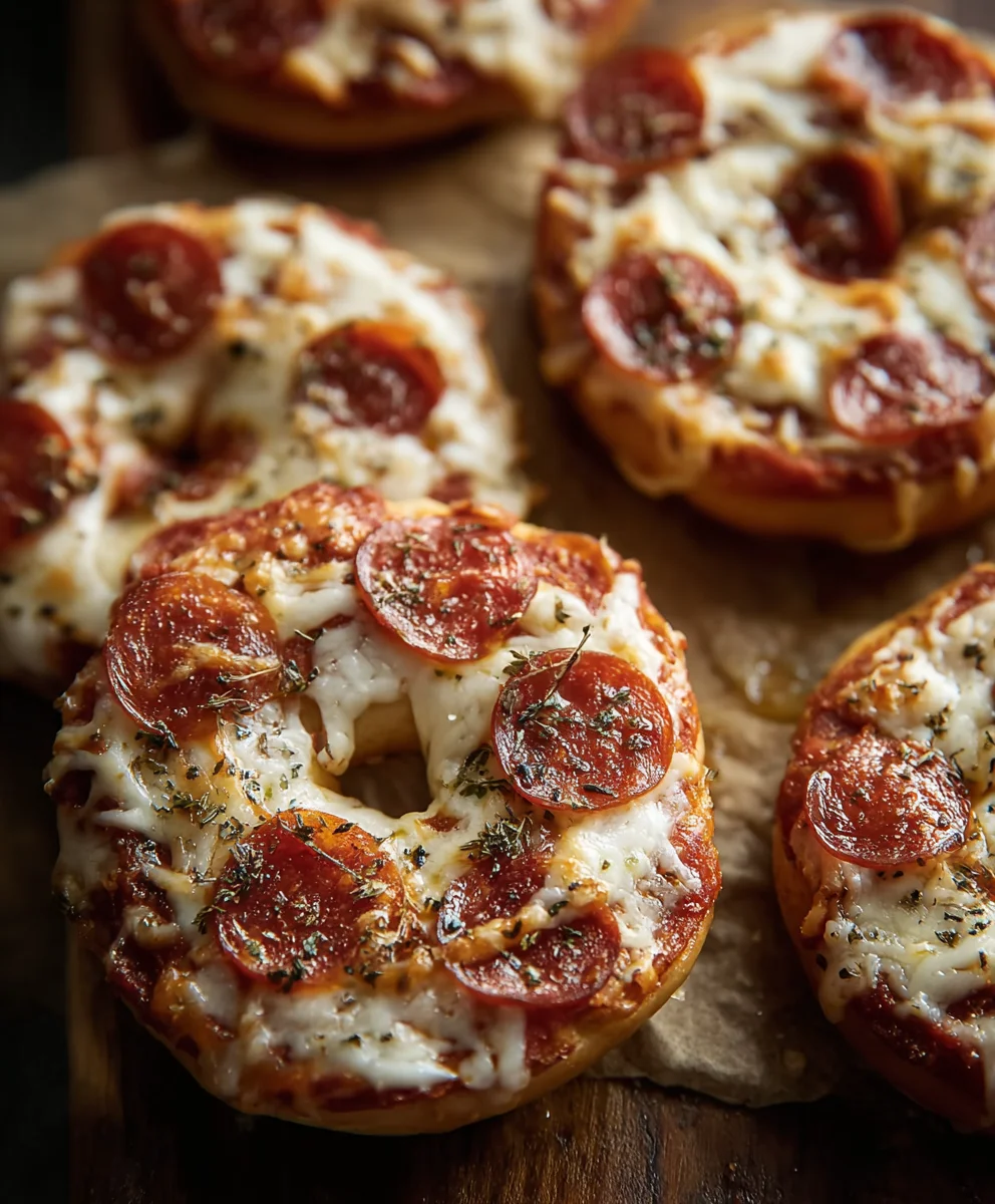 Easy Homemade Pizza Bagels-Quick & Delicious Bites