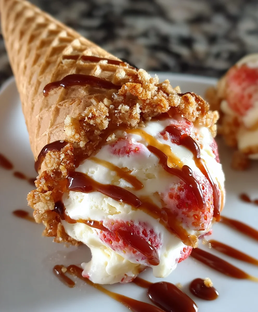 Decadent Cheesecake Cones - Easy Dessert Recipe