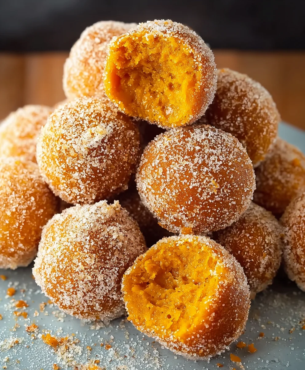 Easy Pumpkin Donut Holes - Delicious Fall Treat