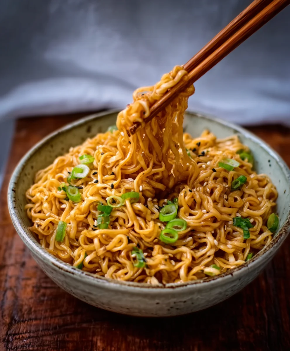 Easy Saucy Ramen Noodles Recipe - Quick & Delicious