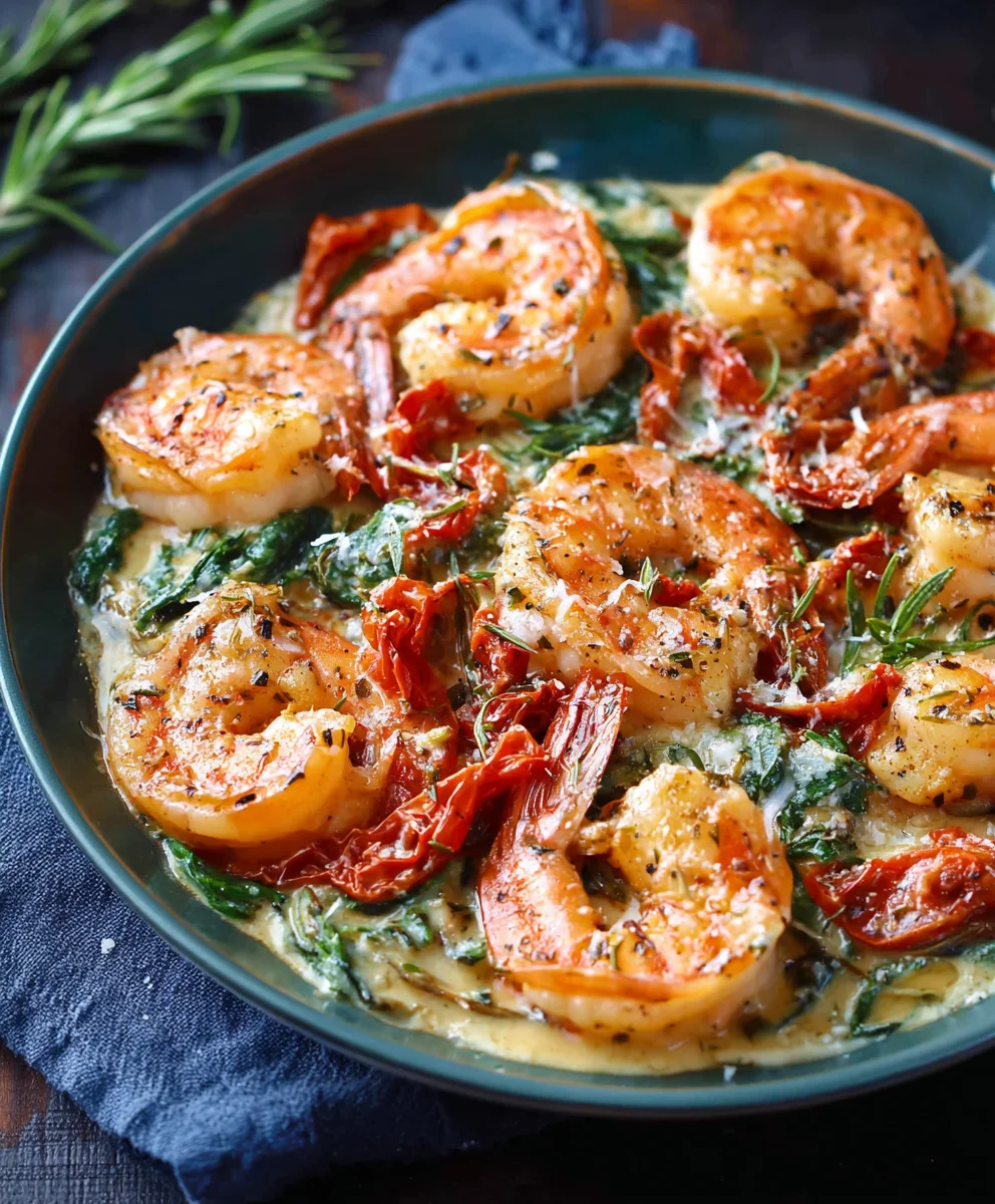 One-Pan Tuscan Shrimp Quick 30-Minute Dinner
