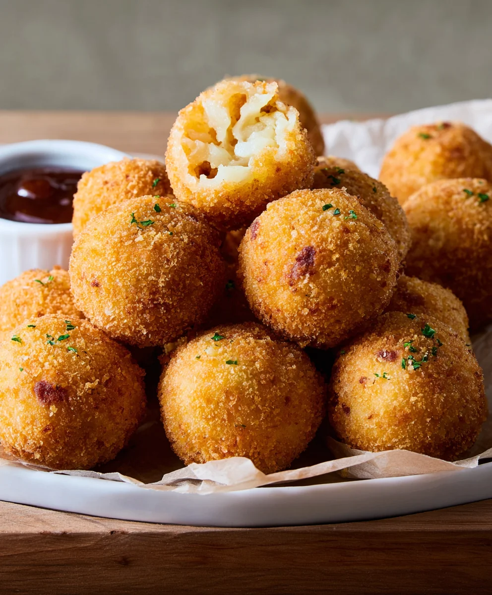Crispy Fried Mashed Potato Balls - Easy & Delicious Appetizer