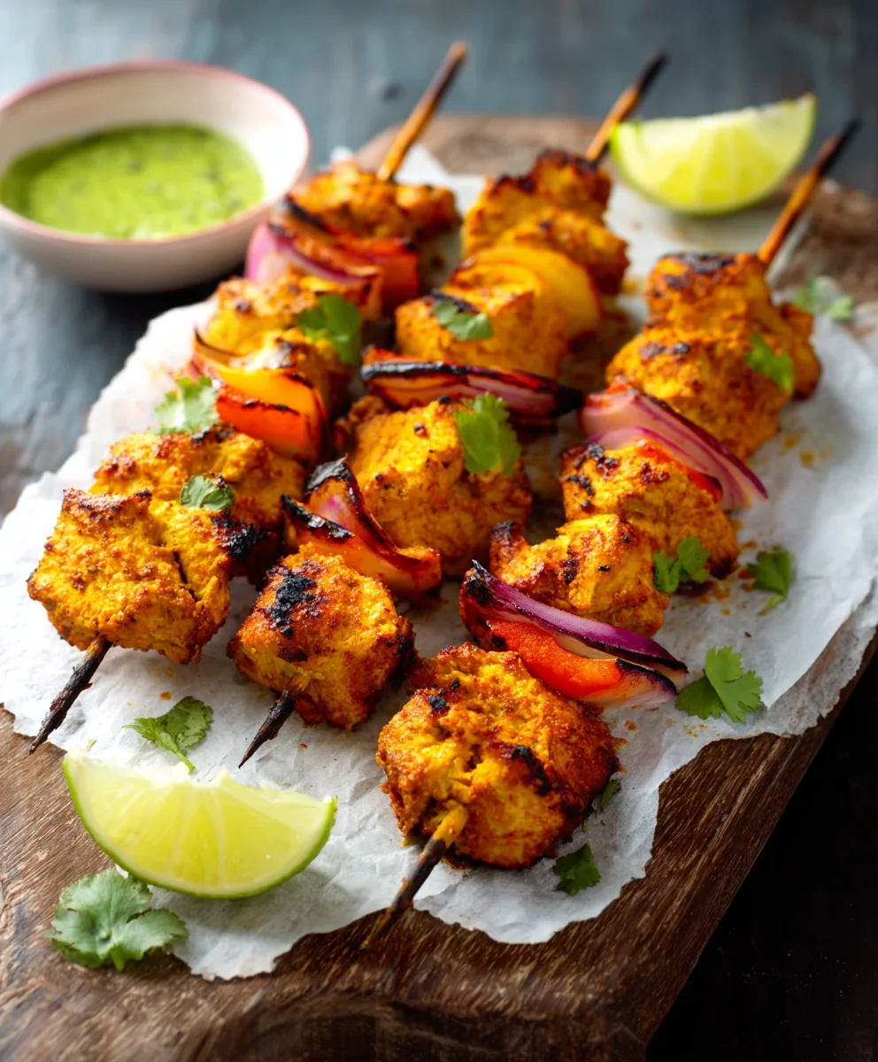 Easy Chicken Tikka Kebab Recipe-Flavorful Grilling