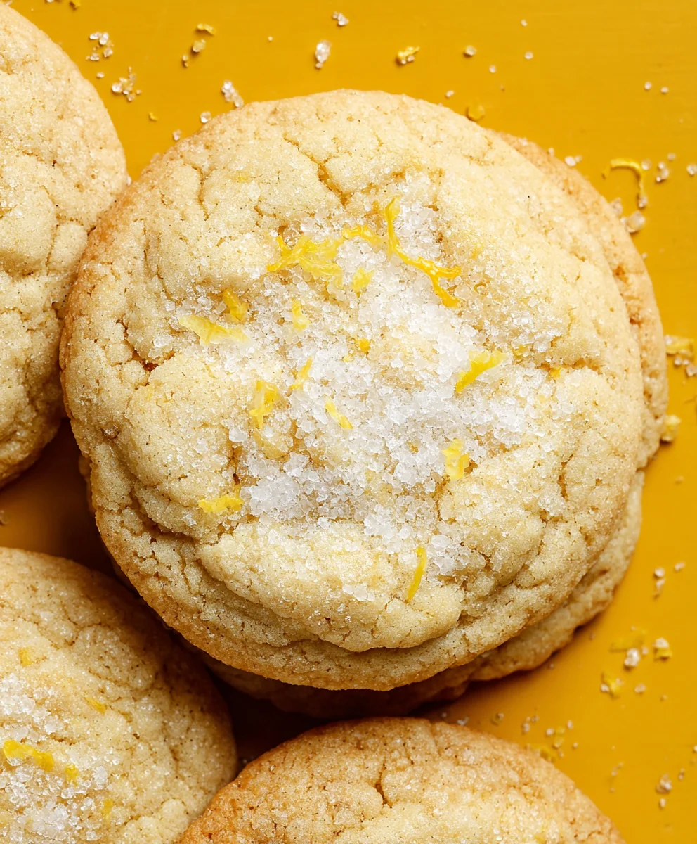Soft Chewy Lemon Cookies Recipe-Easy & Delicious