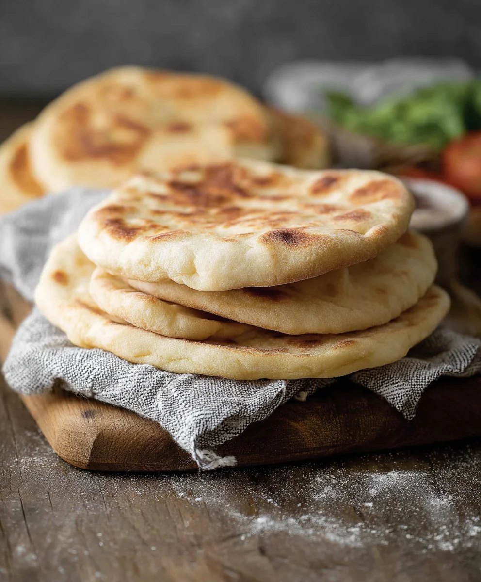 Easy Homemade Pita Bread Recipe-Soft & Fluffy