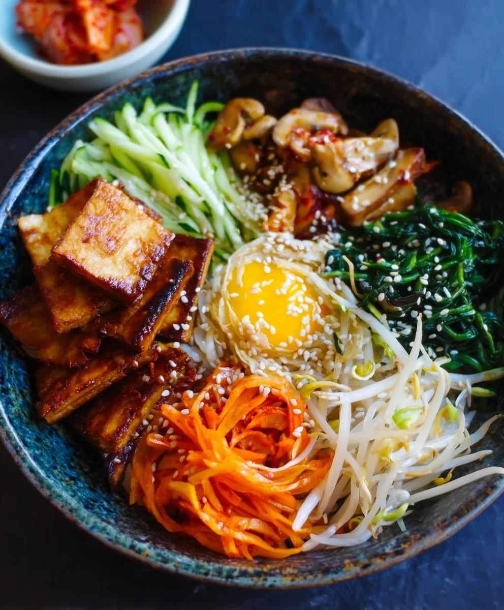 Easy Vegan Bibimbap Recipe - Delicious & Healthy Bowl
