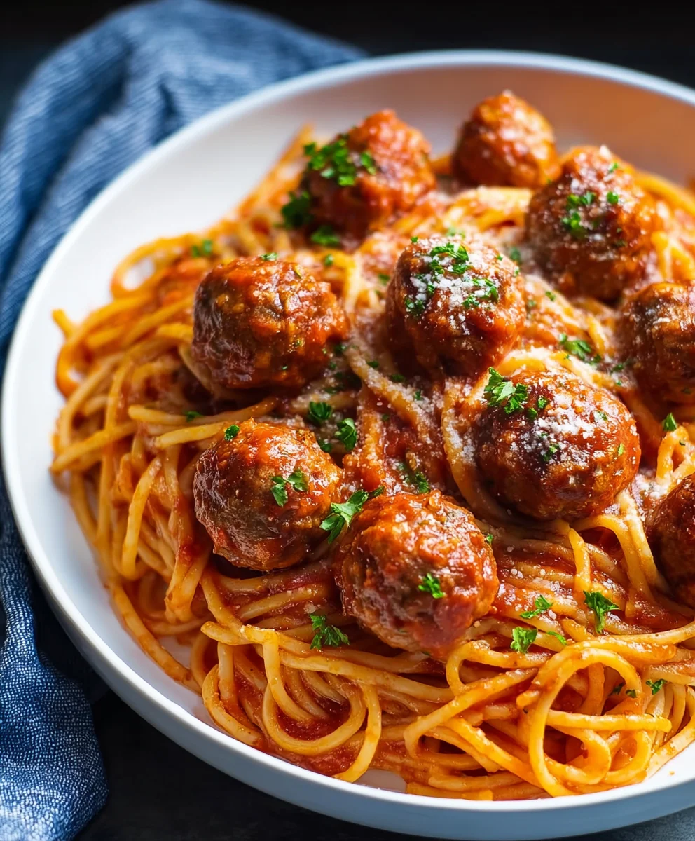 Instant Pot Spaghetti Meatballs Easy Recipe