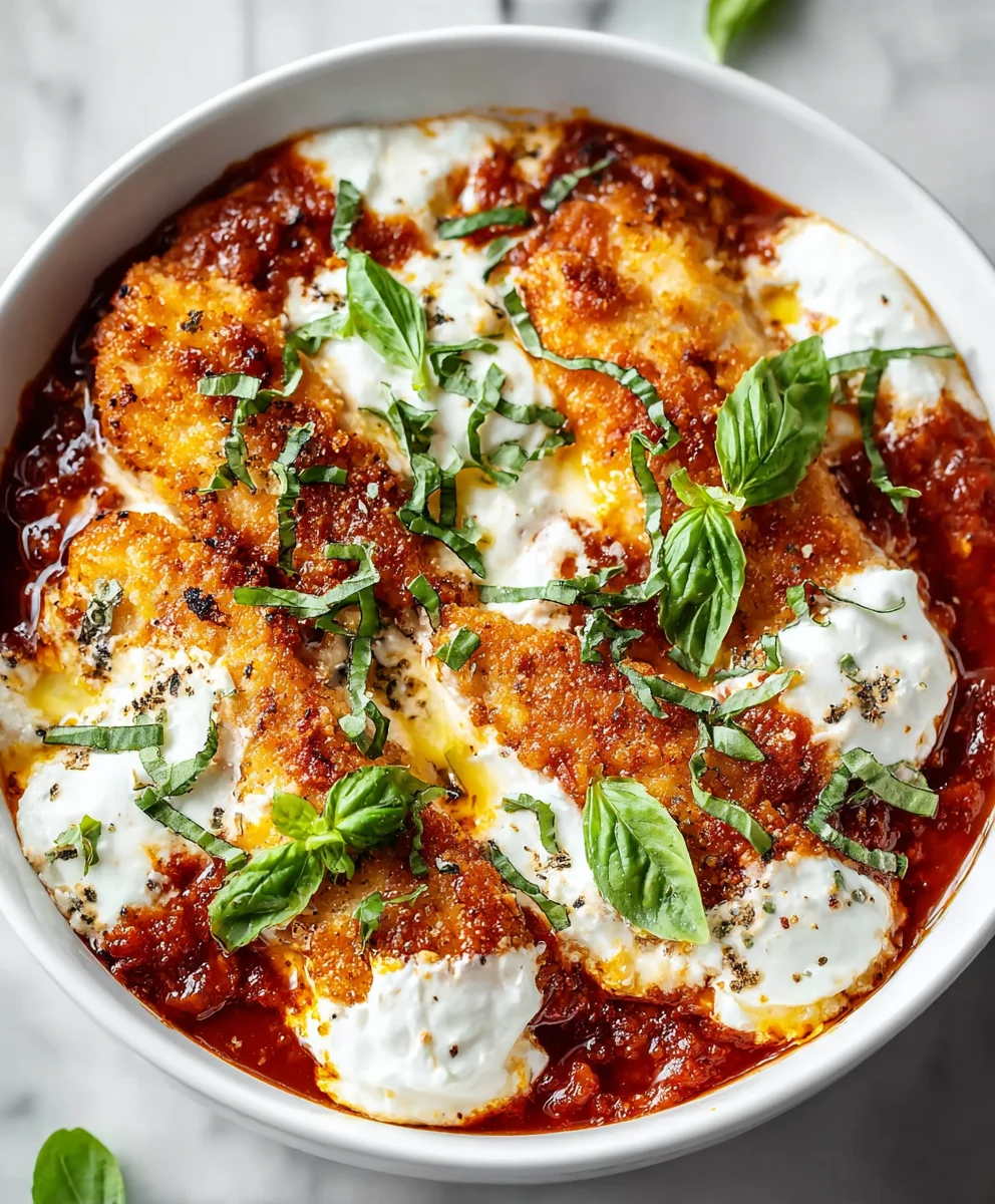 Chicken Parm Cottage Cheese Bowl - Easy & Delicious