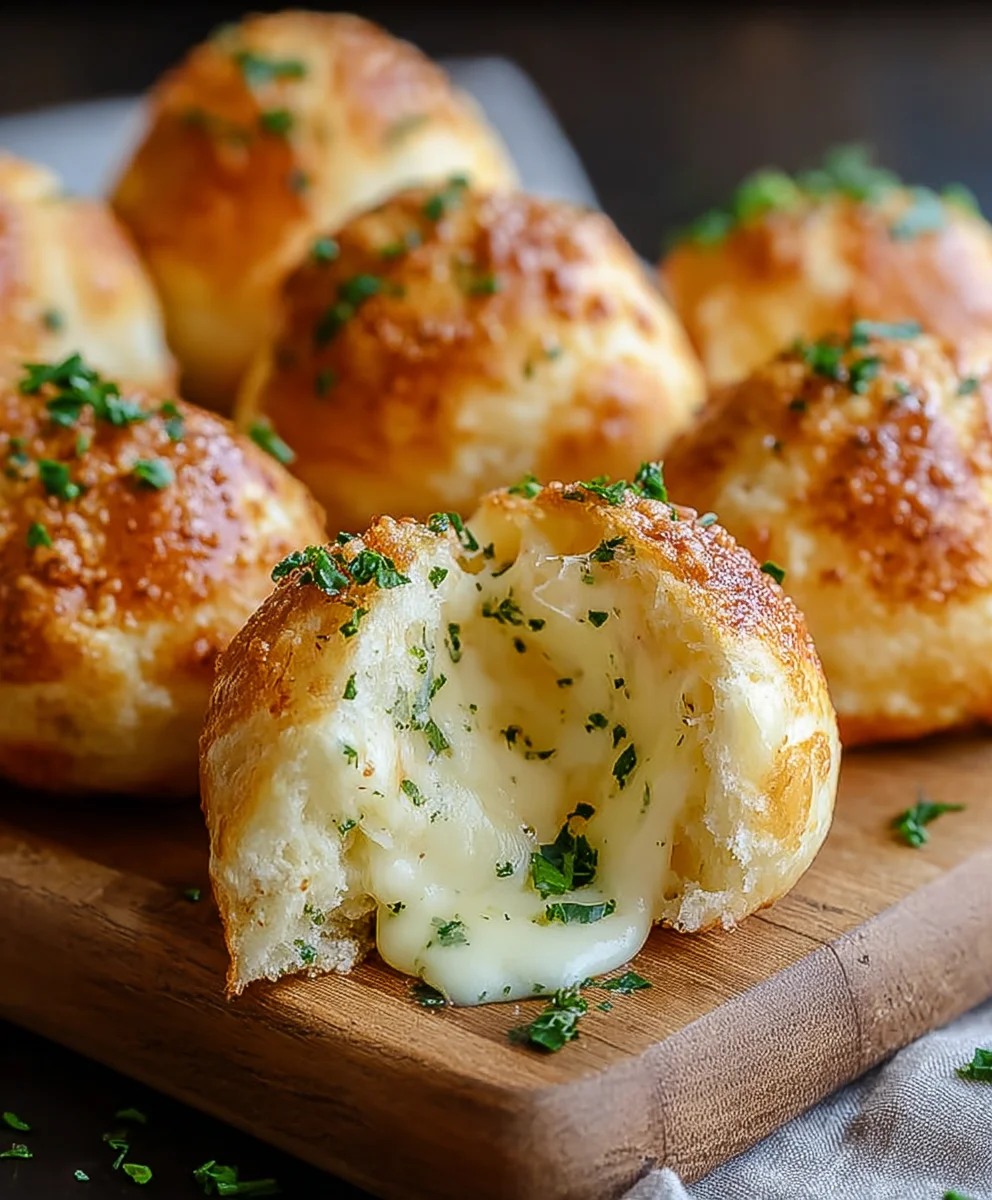 Gooey Mozzarella Biscuit Bombs-Easy Cheesy Bites