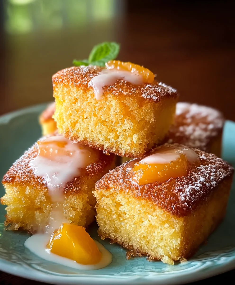 Peach Pound Twinkies-Sweet Summer Treat