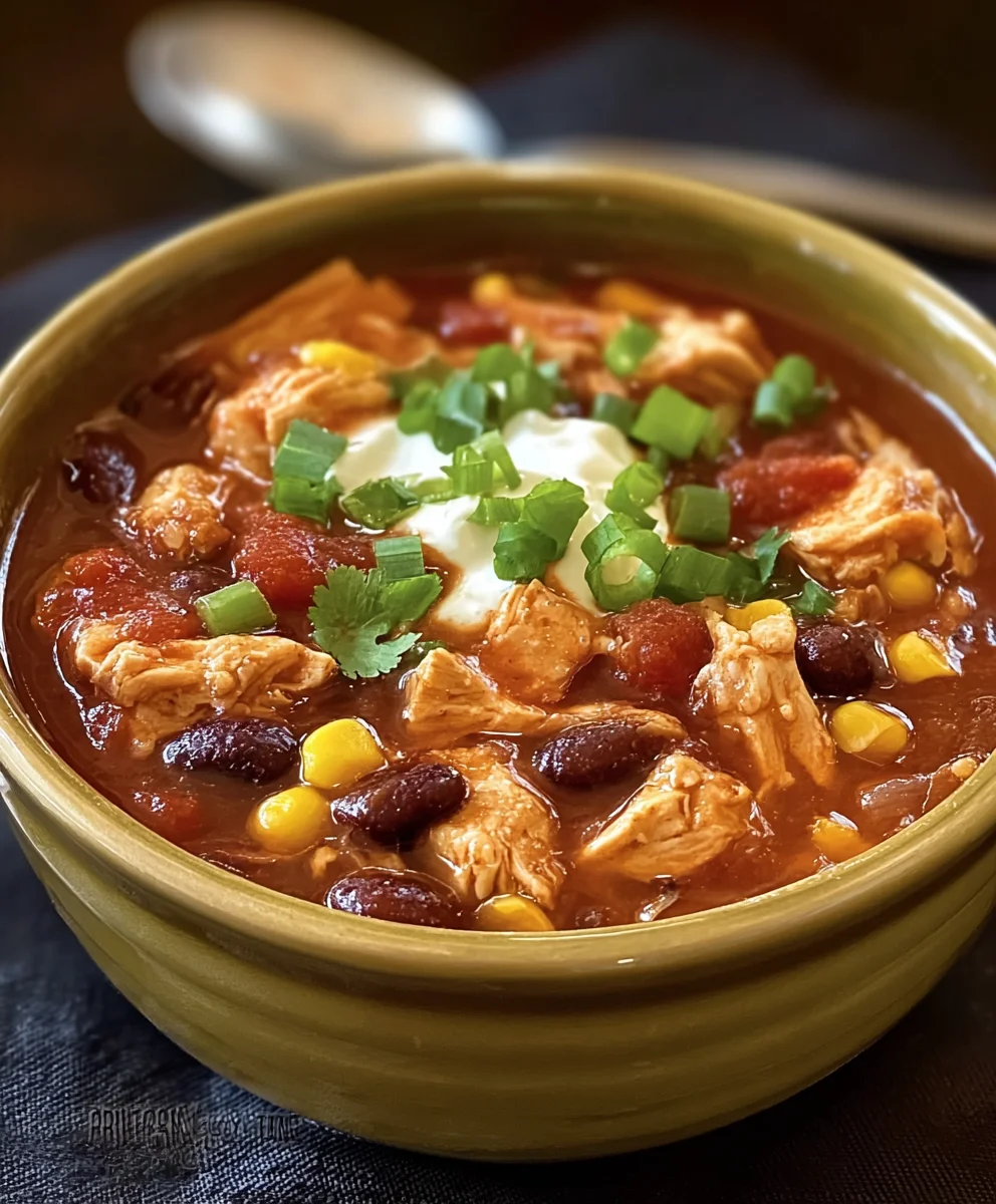 Hearty Chicken Chili Recipe-Flavorful & Easy Meal