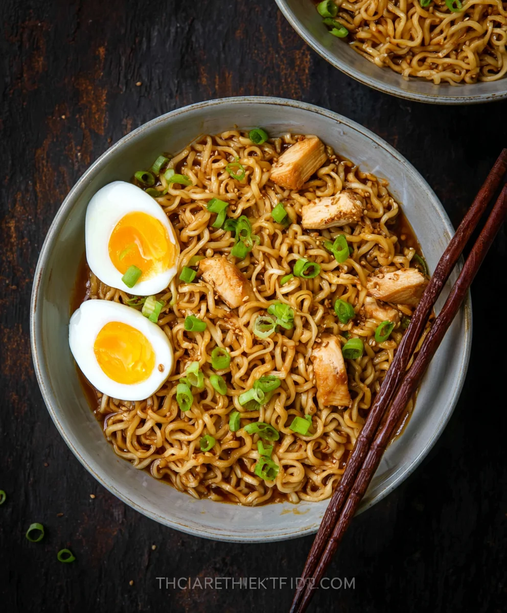 Easy Saucy Beef Ramen Noodles - Quick & Flavorful