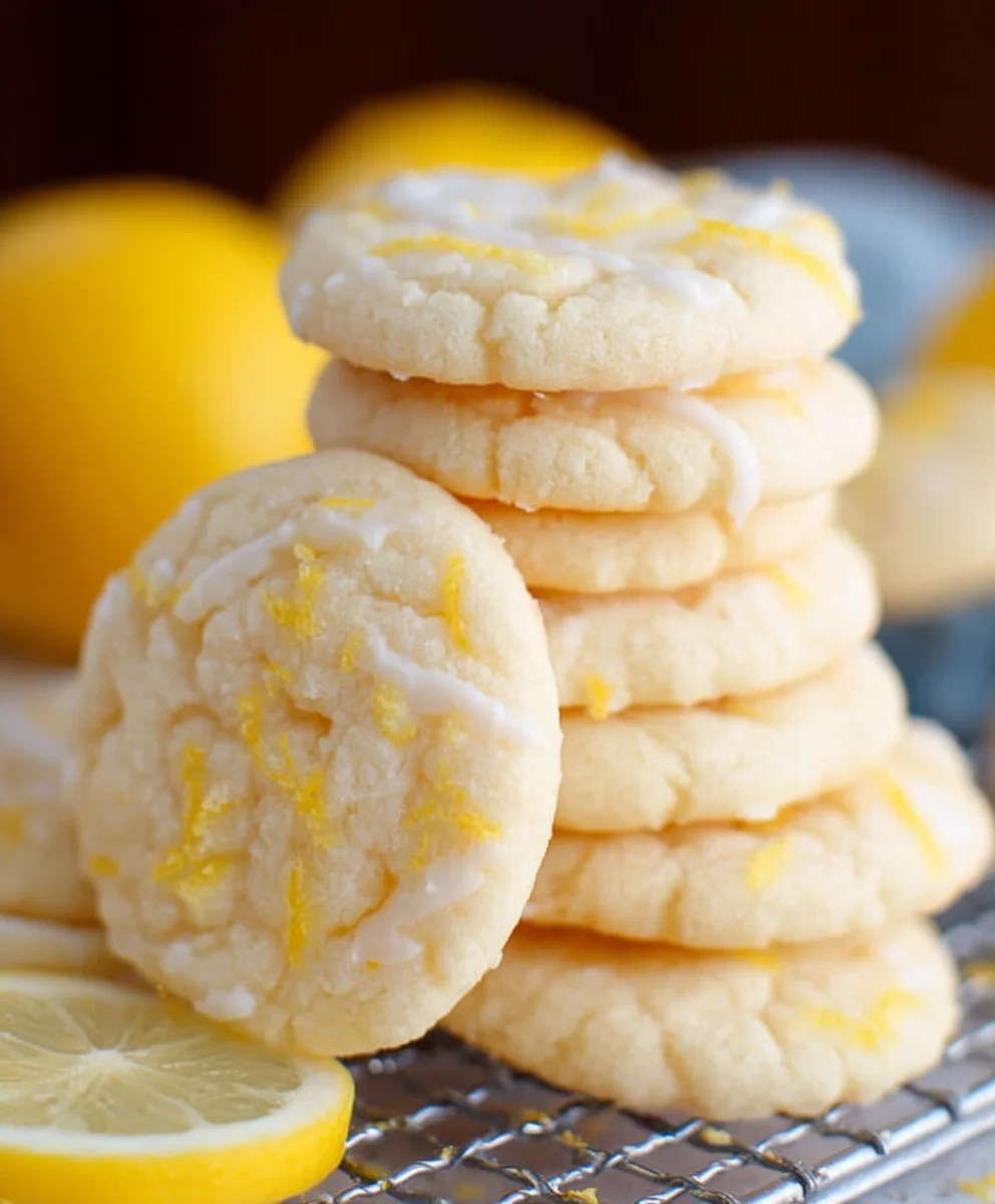 Easy Lemon Sugar Cookies-Sweet Citrus Treat