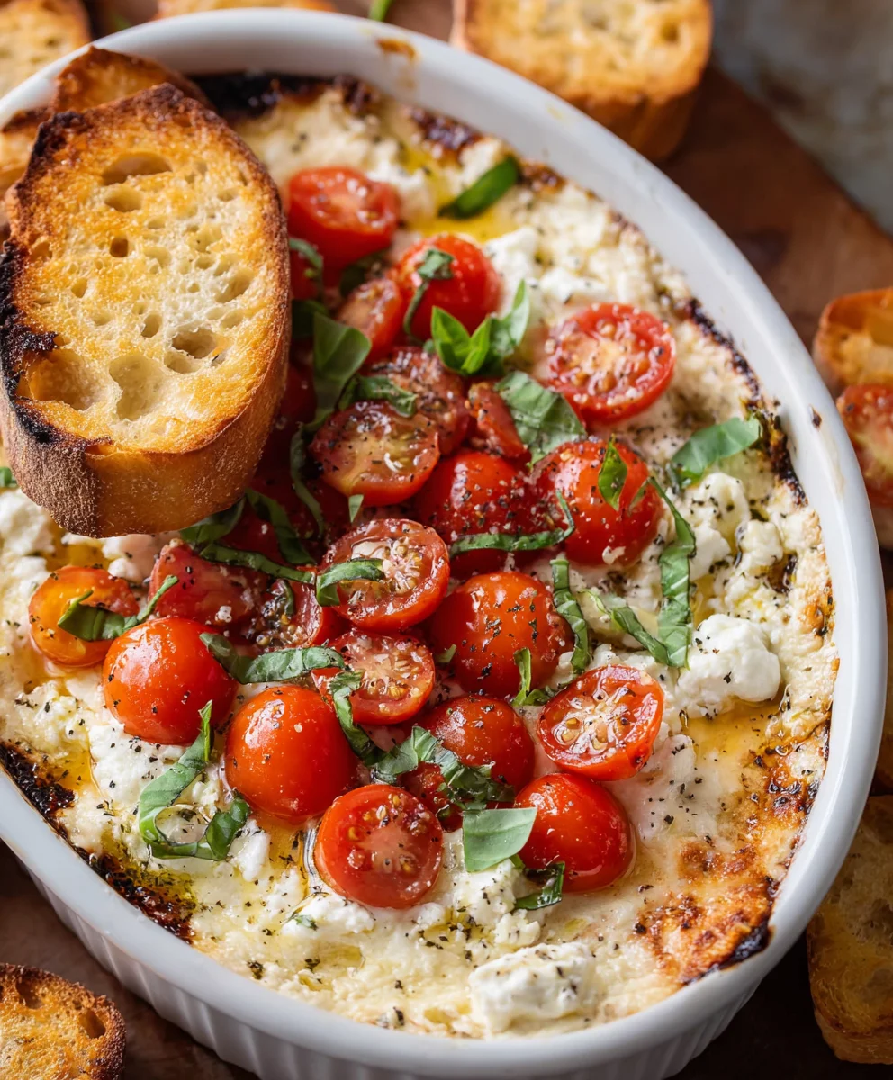 Easy Caprese Dip - Delicious & Crowd-Pleasing