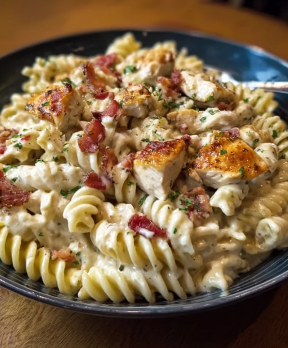 Chicken Beef Beef Bacon Ranch Pasta Recipe