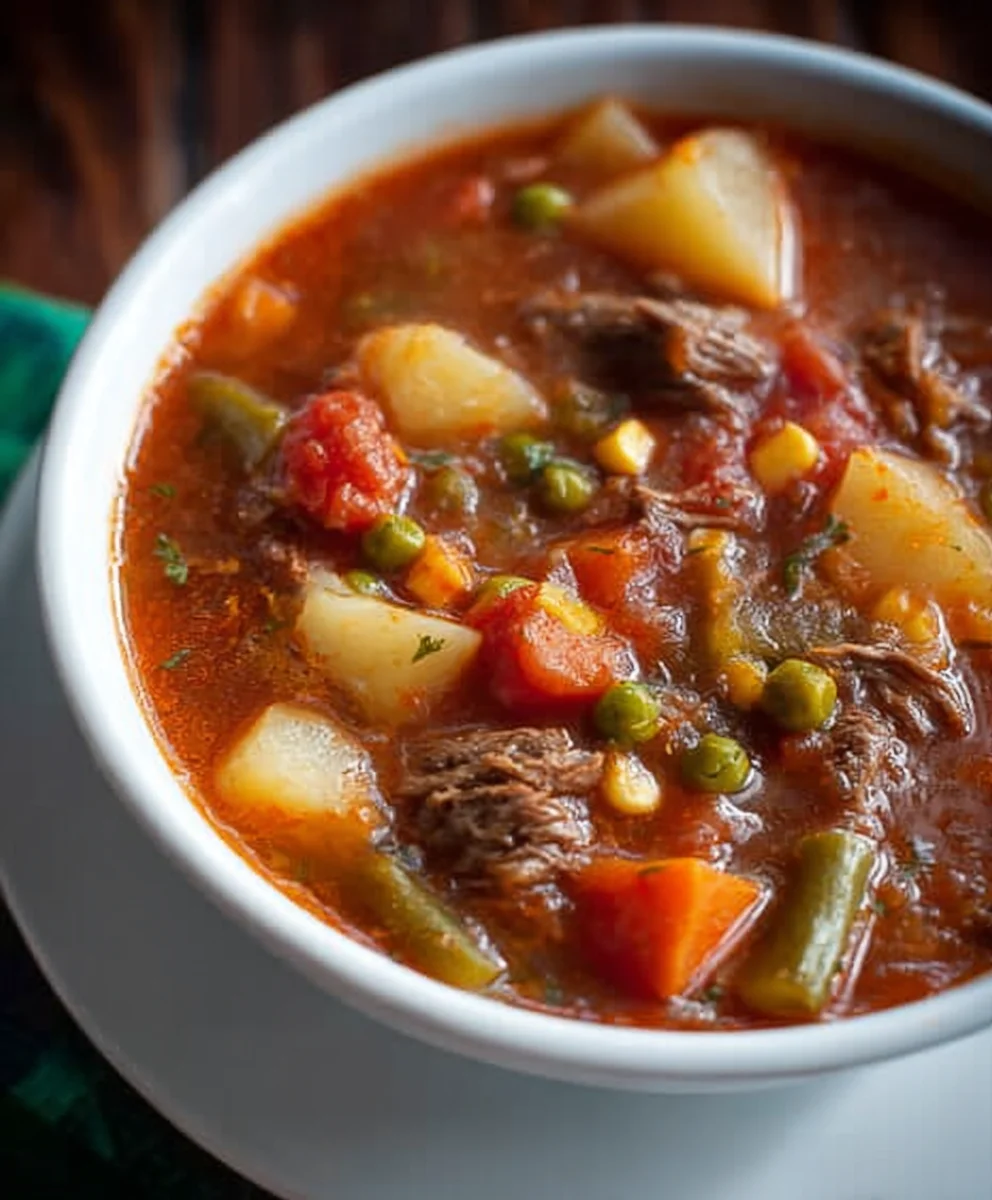 Easy Vegetable Soup Recipe - Hearty & Delicious