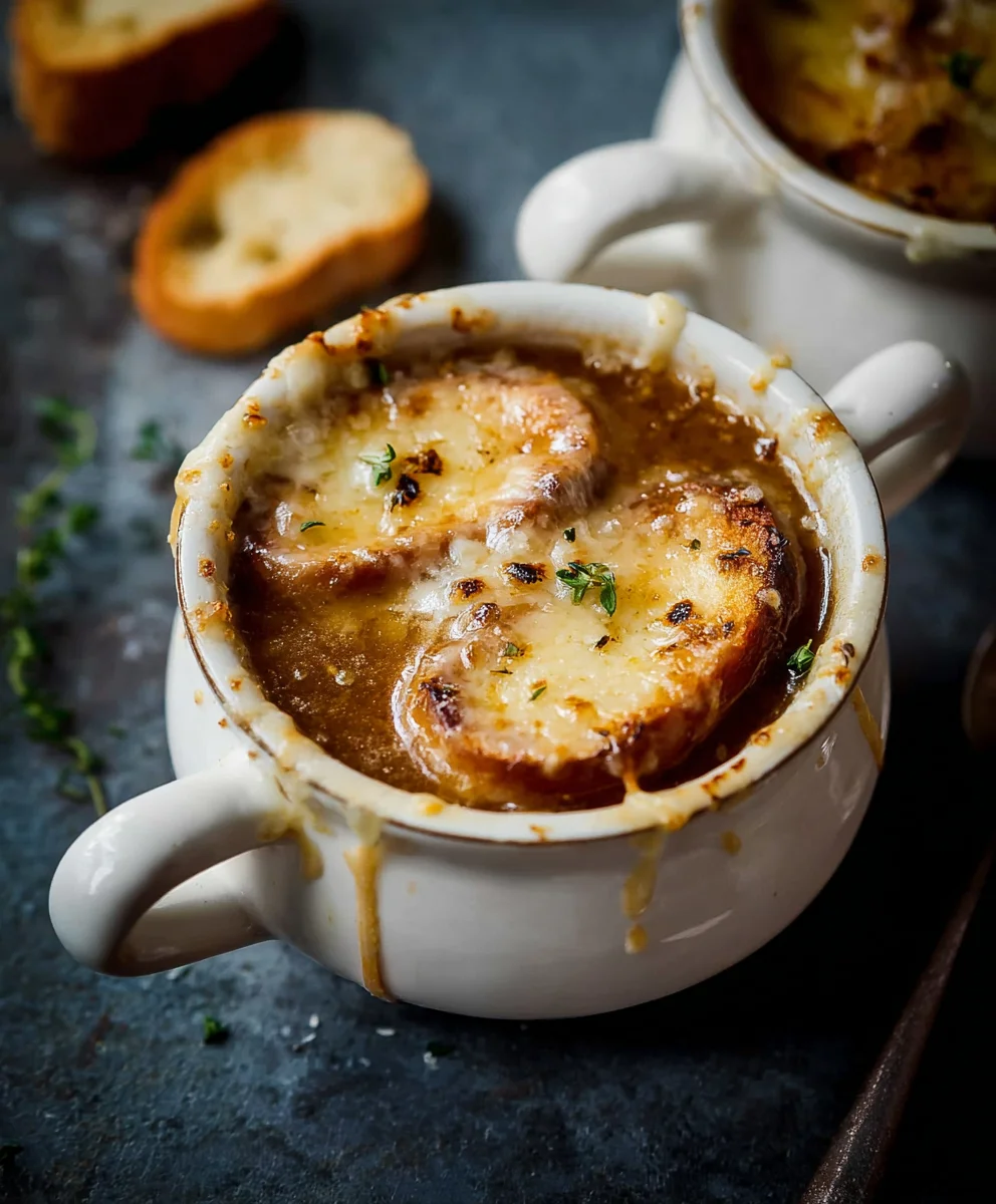 Classic French Onion Soup Recipe - Rich & Savory