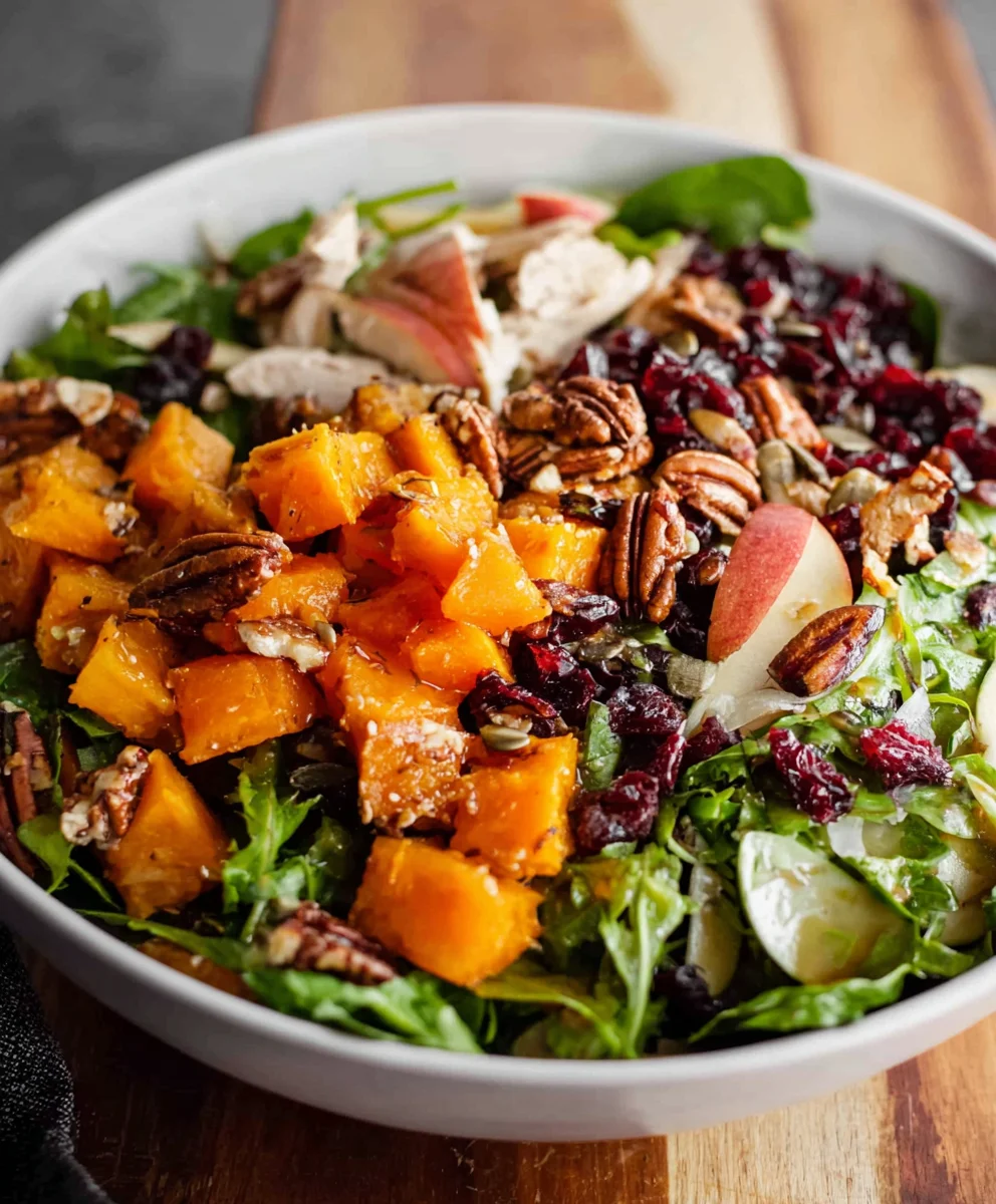 Fall Harvest Salad - Savory Beef & Apple Recipe