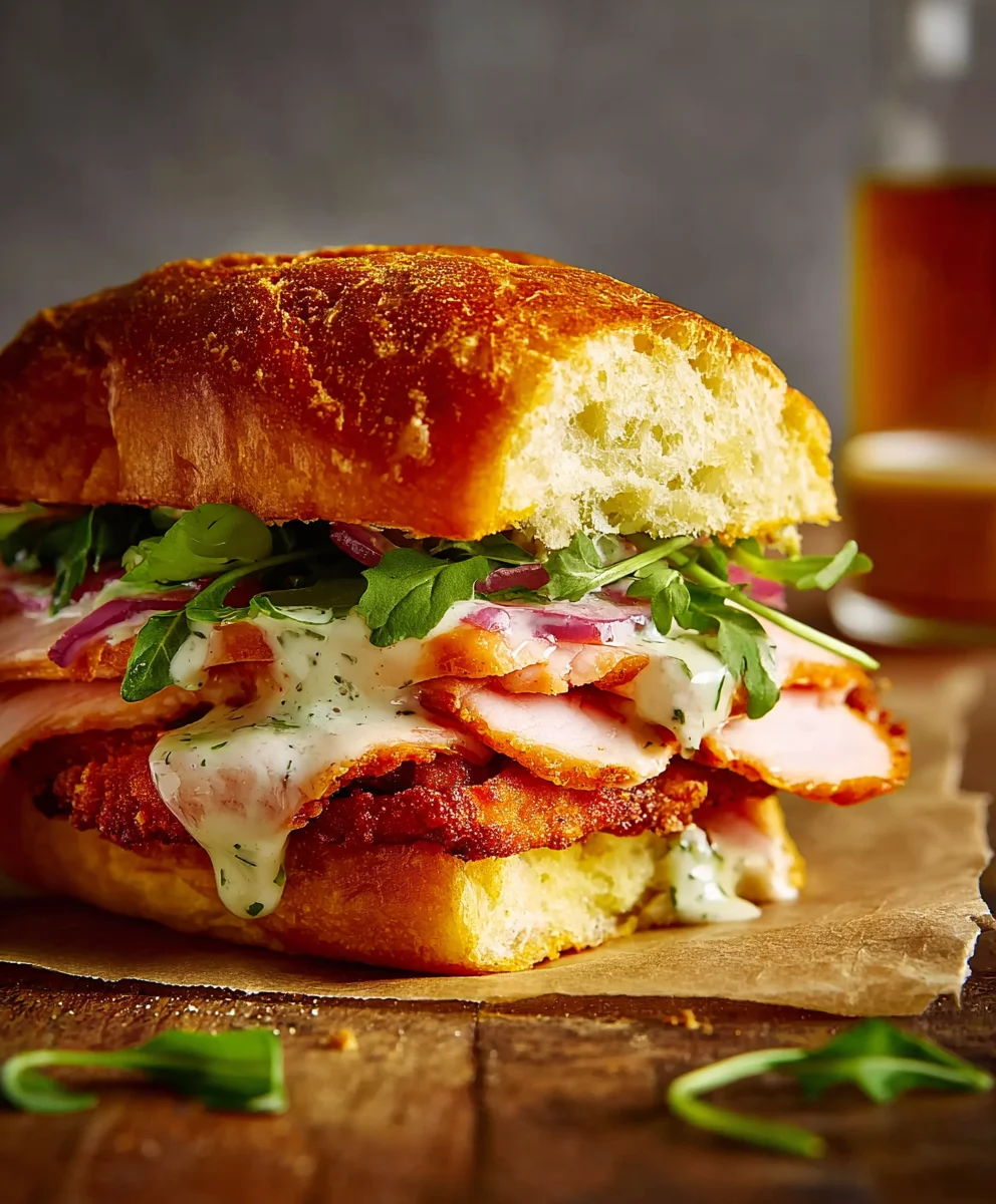 Spicy Baked Beef Nashville Hot Sandwich Recipe