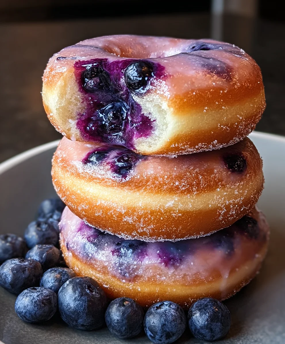 Keto Blueberry Donuts - Easy Low Carb Treat