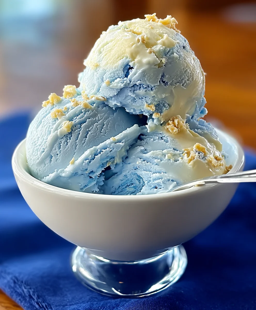 Blue Moon Ice Cream- Easy Nostalgic Treat