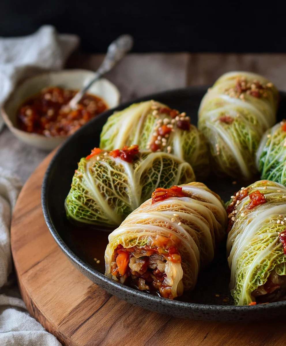 Easy Vegan Cabbage Rolls - Delicious & Healthy