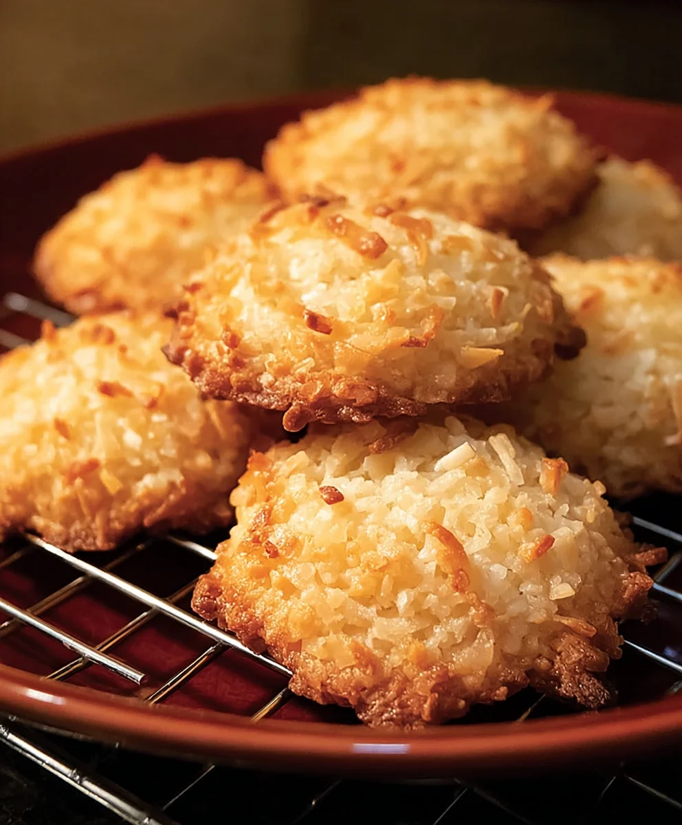 Chewy Coconut Cookies Recipe - Easy & Delicious