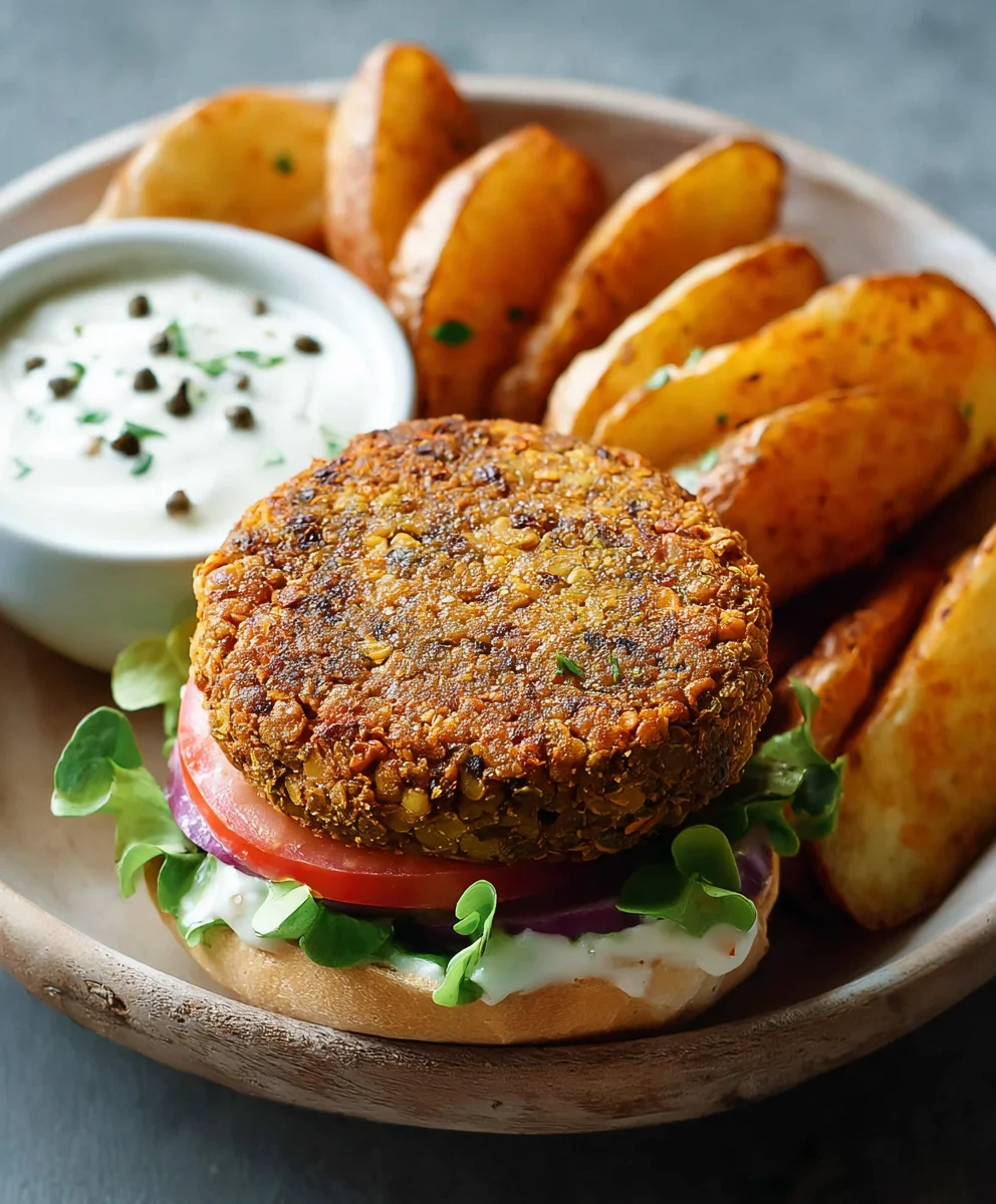 Easy Lentil Burgers Quick Delicious Recipe