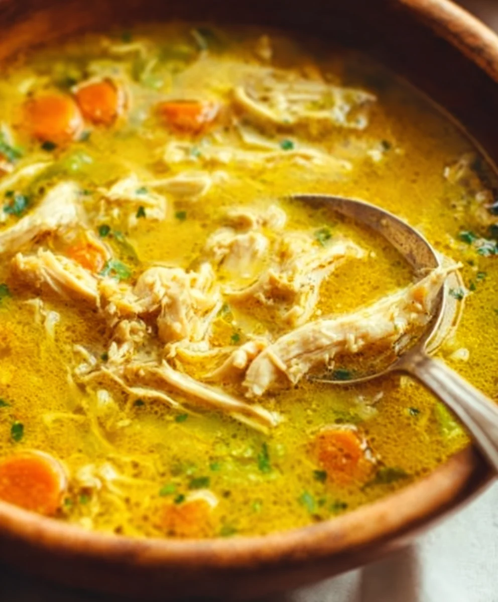 Healing Turmeric Chicken Soup Anti Inflammatory